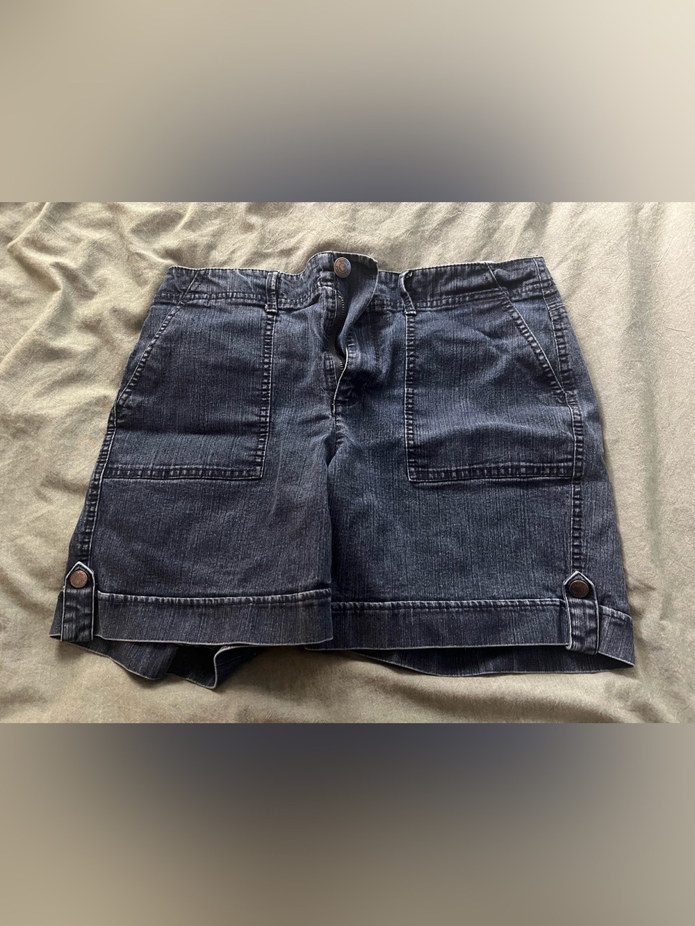Gloria Vanderbilt Dark Denim Women's Shorts